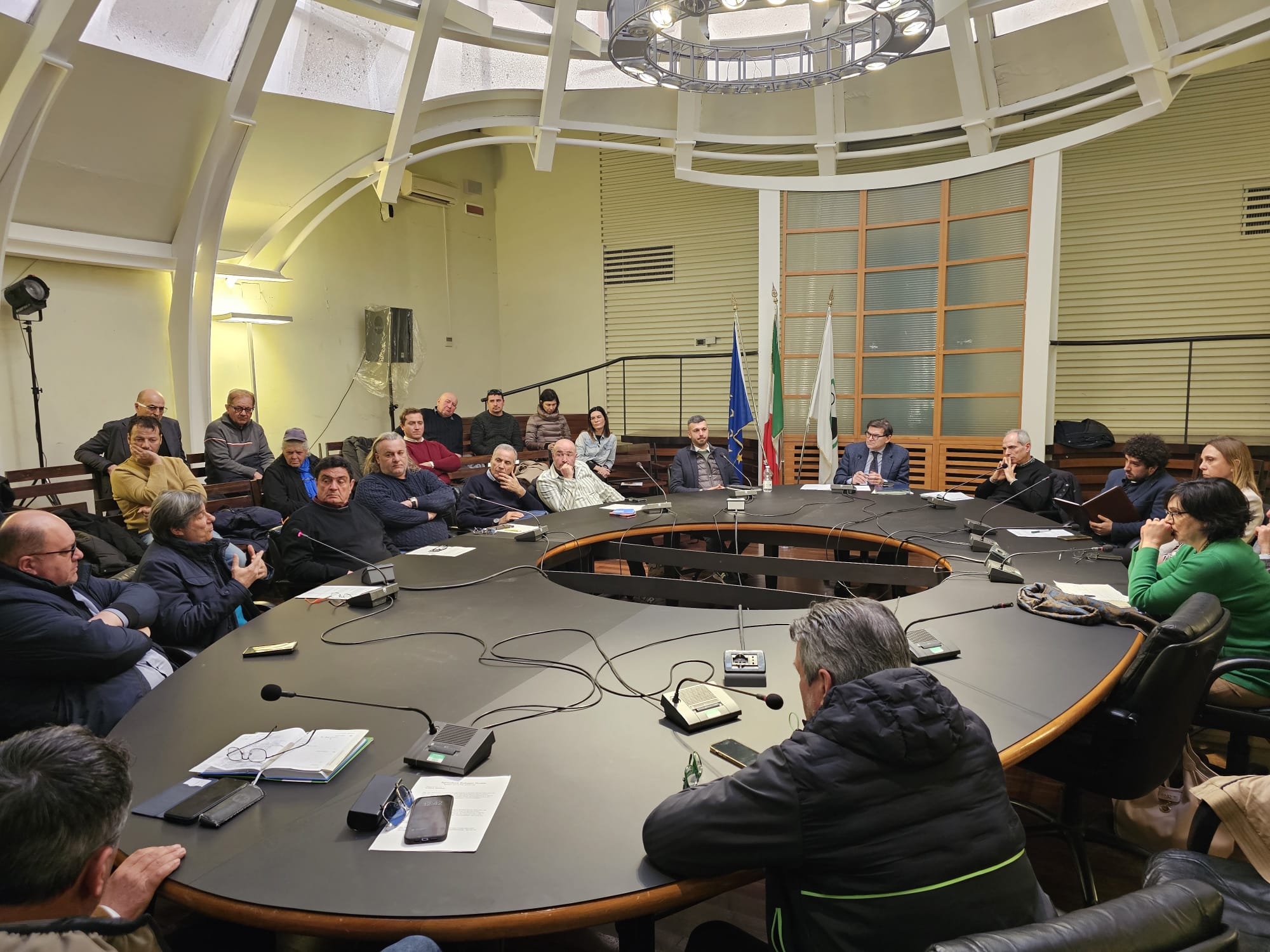 Consiglio Marche, Latini incontra il comparto agricolo