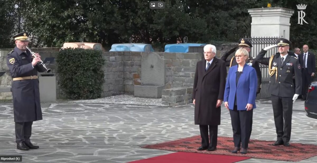 Mattarella all’inaugurazione di Gorizia-Nova Gorica Capitale europea della Cultura Mattarella all’inaugurazione di Gorizia-Nova Gorica Capitale europea della Cultura
