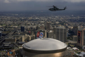 Super Bowl 59, Super controlli militari nei cieli di New Orleans