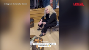 Sanremo 2025, Antonella Clerici pronta per il Festival: video social con la valigia