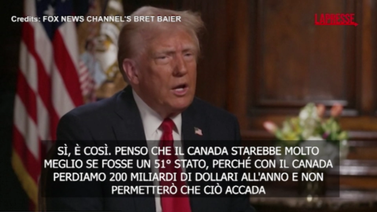 Trump sul Canada: “Farà molto meglio come nostro 51esimo Stato”