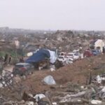 Gaza, il traffico di veicoli palestinesi verso il Nord