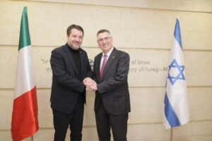 Israele, al via la missione di Salvini: incontro con Netanyahu