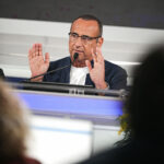 Sanremo 2025, la conferenza stampa della prima serata