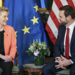 Ue-Usa, Vance a von der Leyen: “Ci teniamo molto all’Europa”