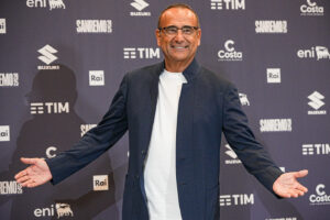 Photocall Carlo Conti e Alessandro Cattelan - Sanremo Music Festival 2025