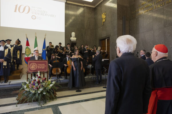 Il Presidente Mattarella all’inaugurazione dell’anno accademico dell’Università per Stranieri di Perugia