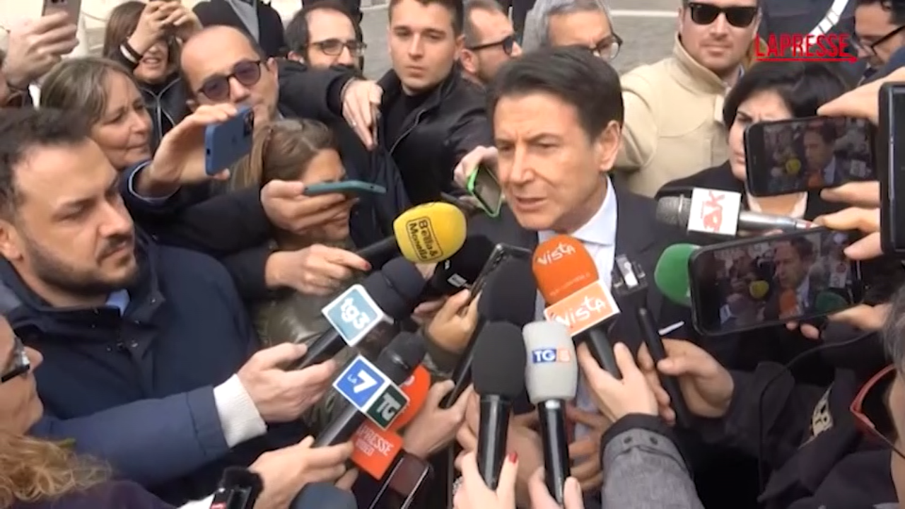 Giuseppe Conte: “Tonfo produzione industriale, Meloni sai governare?”