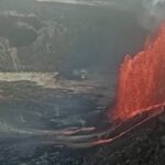 Hawaii, la spettacolare eruzione del Kilauea