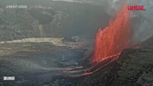 Hawaii, la spettacolare eruzione del Kilauea