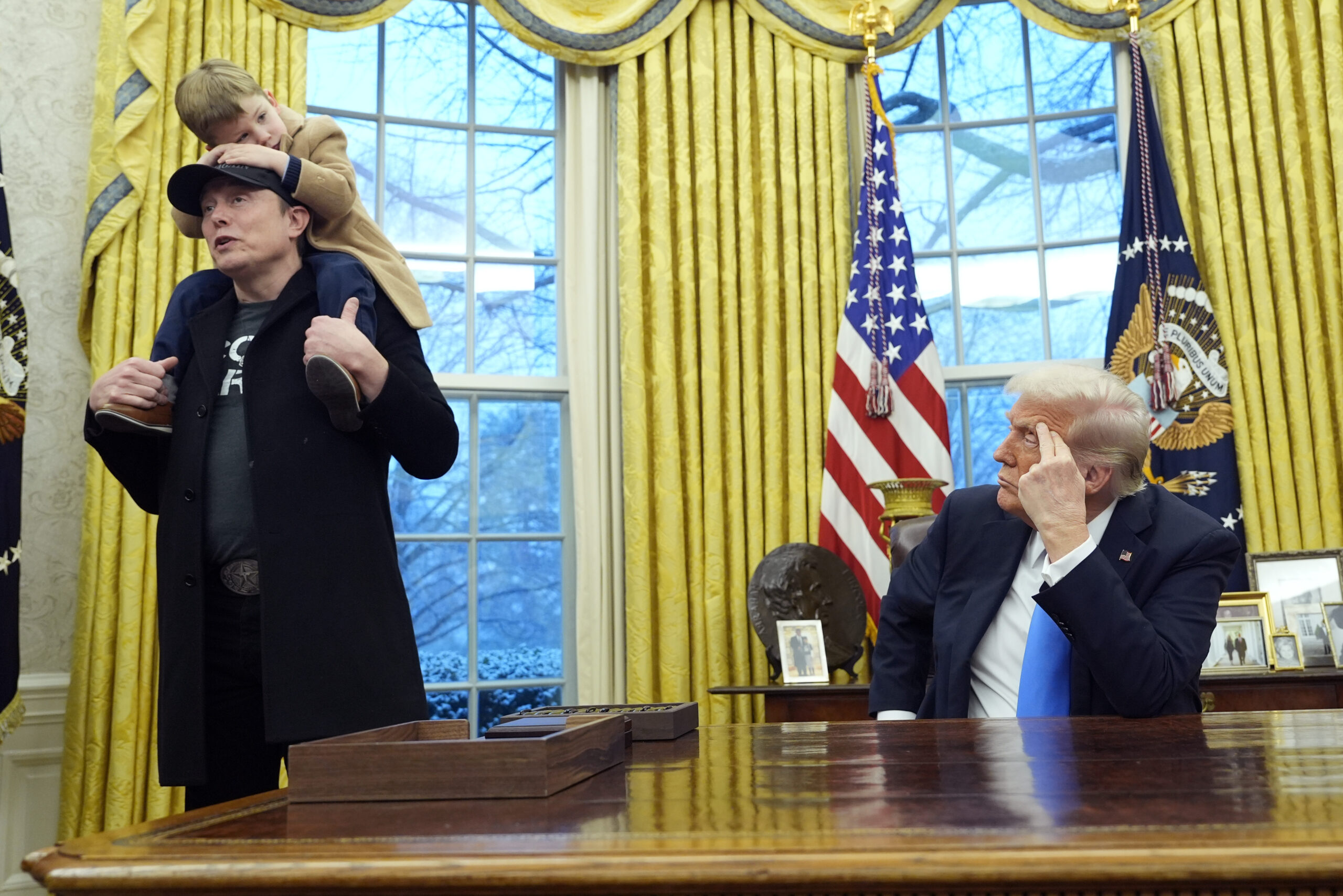 “Non sei il presidente vai via”, il figlio di Musk gela Trump nella Sala Ovale