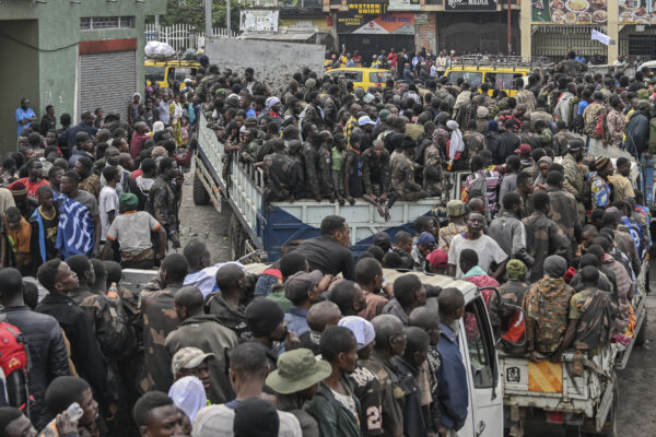 Congo, ribelli dell’M23 entrano nella città di Bukavu