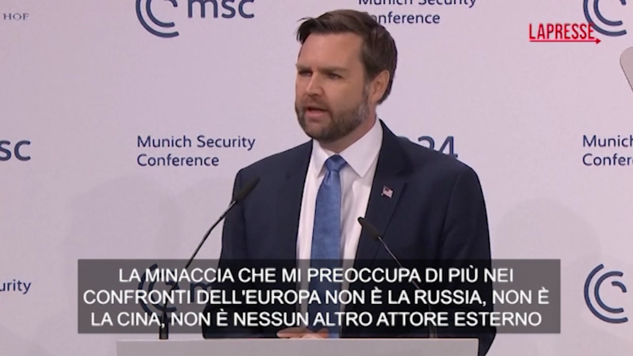 Conferenza di Monaco, Vance: “La minaccia più grave per l’Europa non è Russia o Cina ma interna all’Europa”