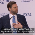 Ue, JD Vance: “La minaccia per l’Europa viene dall’interno”