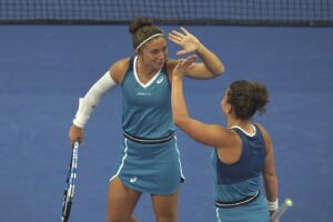 Jasmine Paolini e Sara Errani vincono il China Open tennis tournament di Pechino