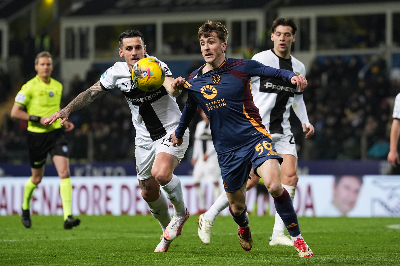 Serie A, Parma-Roma 0-1