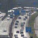 L’invasione dei tir a Roma: a guidarli una litografia di Berlusconi