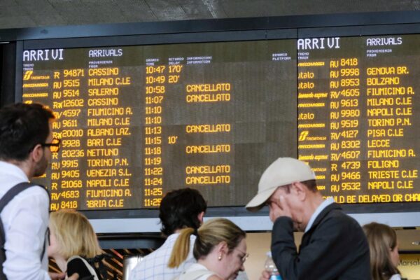 Treni, sciopero del personale del Gruppo FS il 22 e 23 febbraio