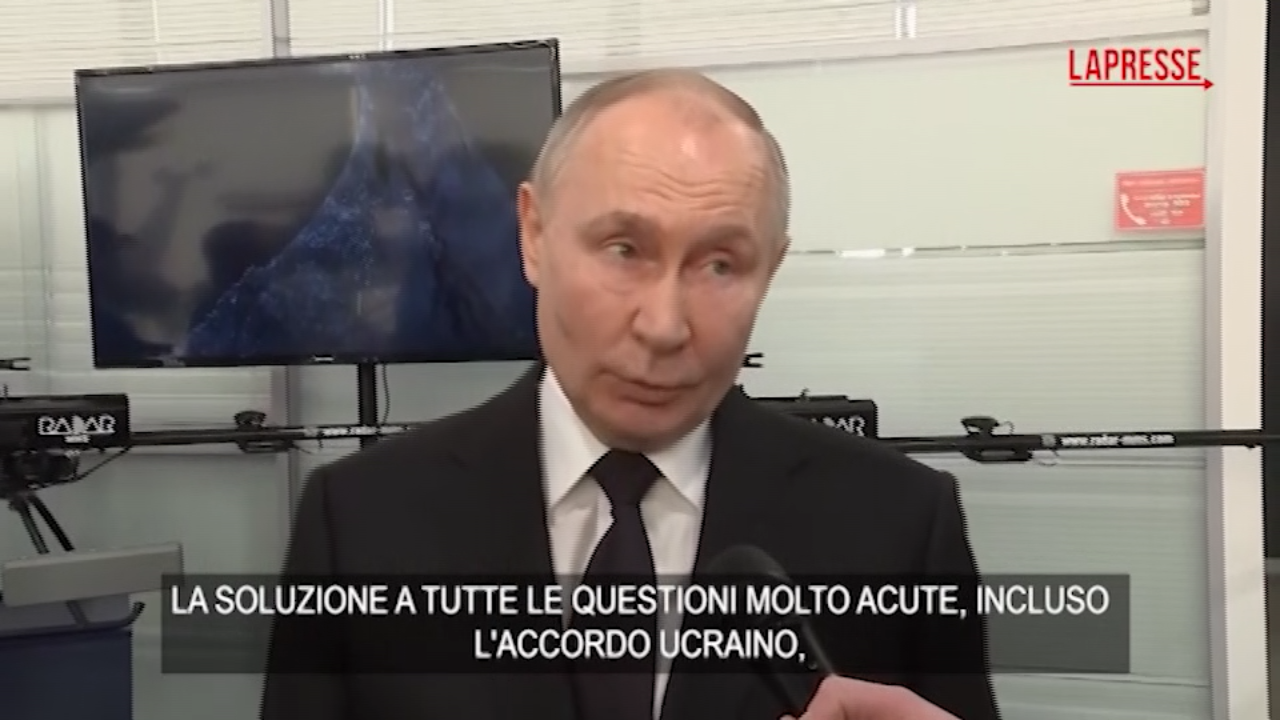 Ucraina, Putin: “Felice di incontrare Trump, ma servono preparativi”