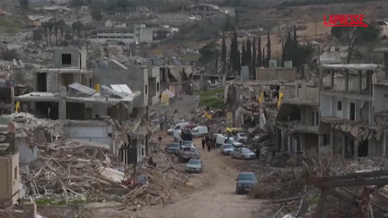 Libano, la devastazione a Kfar Kila