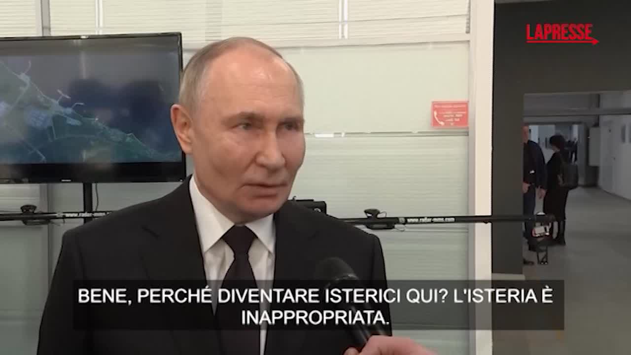 Ucraina, Putin: “L’isteria di Kiev è inappropriata”