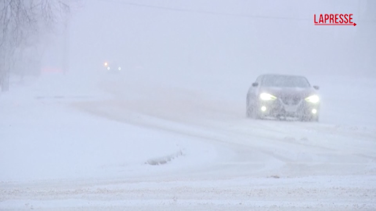 Maltempo Usa, Virginia e North Carolina sommerse dalla neve