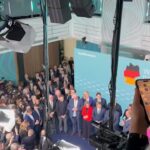 Elezioni in Germania, Merz esulta dalla sede Cdu a Berlino: “Abbiamo vinto le elezioni”