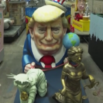 Colonia, tutto pronto per la parata di Carnevale con i carri di Trump, Zelensky e Putin