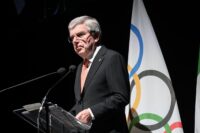 Il presidente del Cio, Thomas Bach