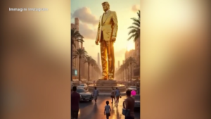 Il video creato con AI e pubblicato da Trump sul futuro di Gaza: statue d’oro, lusso e drink in piscina con Netanyahu