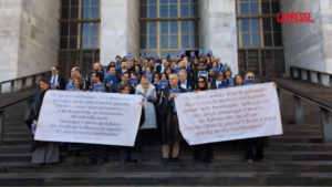 Sciopero magistrati, la protesta in tribunale a Milano