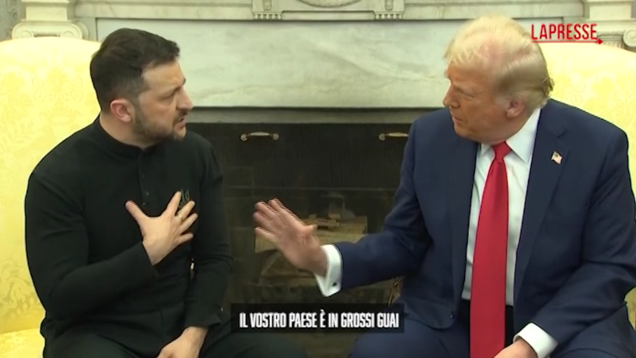 Scontro Trump a Zelensky: “Senza armi Usa guerra finiva in due settimane”