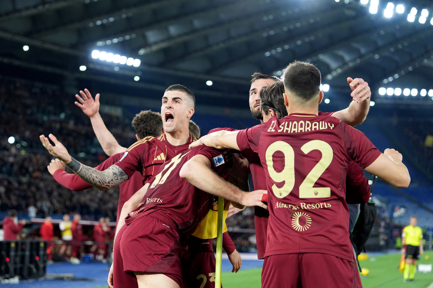 Serie A, Roma Como 2 1 in rimonta: Ranieri vince con i cambi