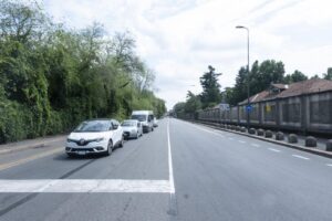 Via delle Forze Armate a Milano, dove si trova la scuola in cui sono successi i fatti