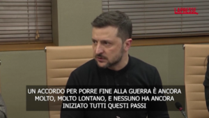 Zelensky da Londra: “Accordo per la fine della guerra in Ucraina molto, molto lontano”