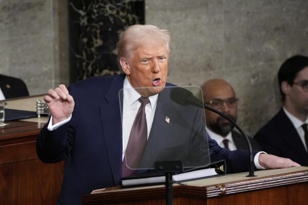 Trump primo discorso al Congresso