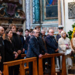 Funerali Eleonora Giorgi alla chiesa degli artisti in Piazza del Popolo a Roma