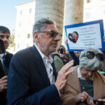 Funerali Eleonora Giorgi alla chiesa degli artisti in Piazza del Popolo a Roma