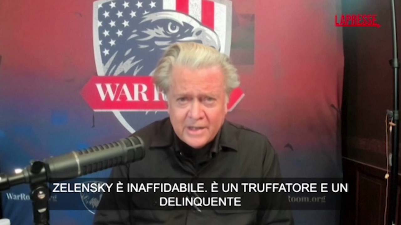 steve bannon attacca zelensky è un truffatore da Lapresse.it steve bannon attacca zelensky è un truffatore