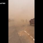 Usa, tempesta di sabbia in New Mexico