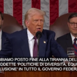 Trump al Congresso Usa: “Ho messo fine alla tirannia ‘woke’”