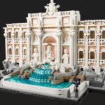Roma, Lego celebra Fontana di Trevi con quasi 2mila pezzi