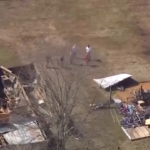 Nord Carolina, tornado si abbatte a Union County: i danni ripresi dall’alto