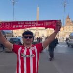 Roma-Athletic Bilbao, centinaia di tifosi baschi invadono il centro prima del match