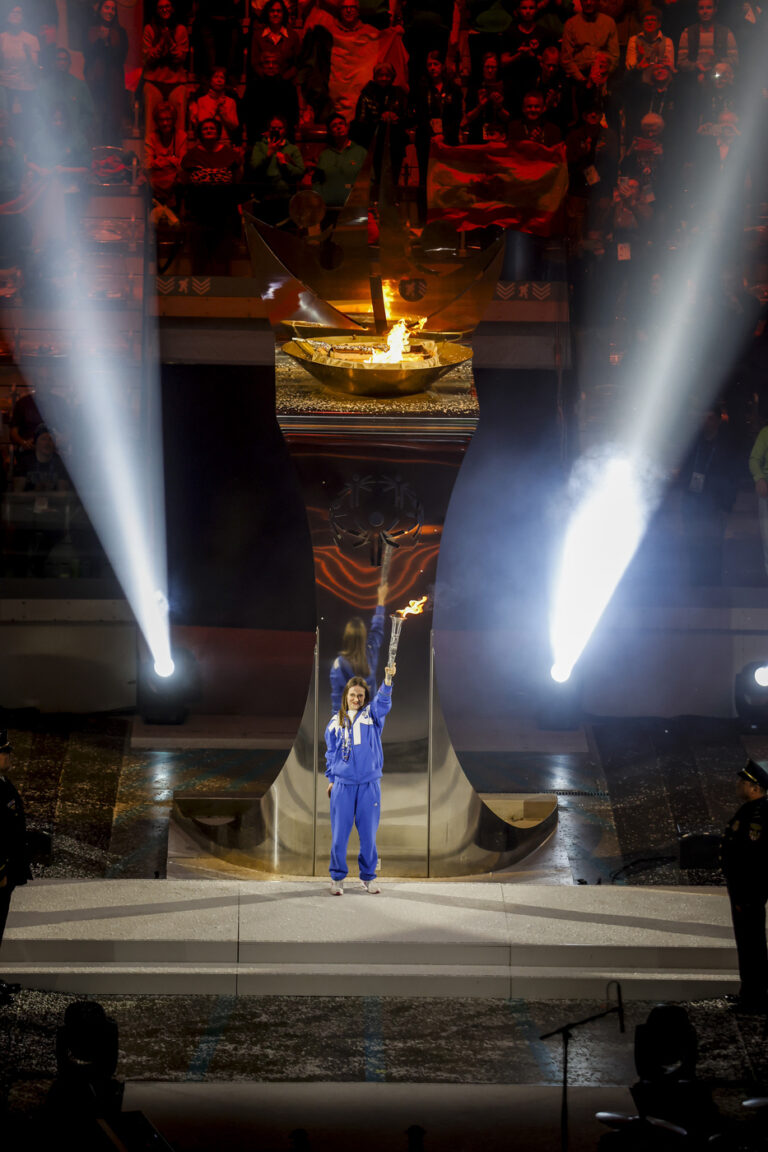 Torino, cerimonia di inaugurazione degli Special Olympics presso Inalpi Arena