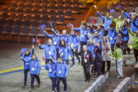 Torino, cerimonia di inaugurazione degli Special Olympics presso Inalpi Arena