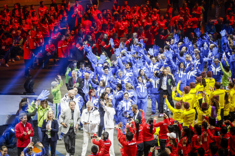 Torino, cerimonia di inaugurazione degli Special Olympics presso Inalpi Arena