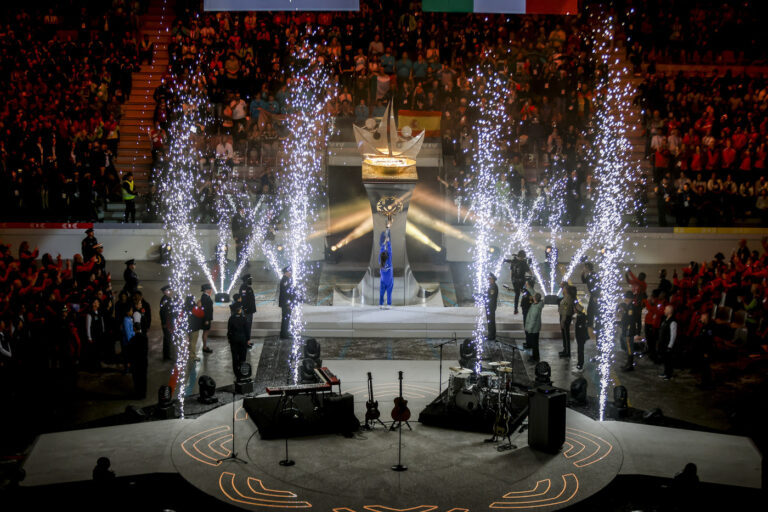 Torino, cerimonia di inaugurazione degli Special Olympics presso Inalpi Arena