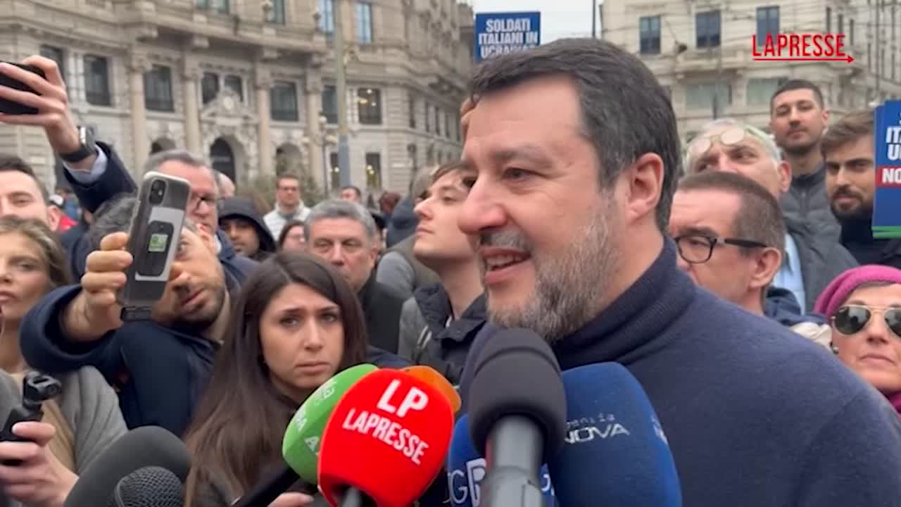 Ucraina, Salvini: “Lega dice quello che Governo non può dire”