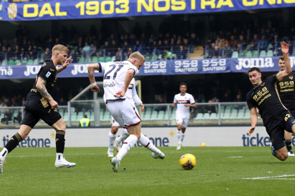 Verona-Bologna 1-2, i rossoblu sognano l’Europa
